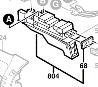 Interrupteur réf. 1 607 000 970  BOSCH